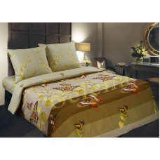 Комплект постельного белья "Осенний вальс" семейный 100091-050