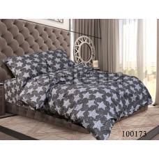 Комплект постільної білизни "Stars grey" двоспальний 100173-020