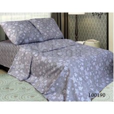 Комплект постельного белья "Серый звездопад" полуторный 100190-010