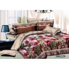 Комплект постельного белья "Орхидея горох" полуторный 100229-010