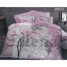 Комплект постельного белья "Послание розовые" полуторный 100233-010