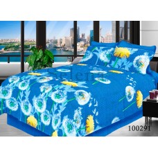 Комплект постельного белья "Одуванчики blue" полуторный 100291-010