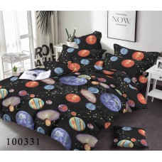 Комплект постельного белья "Планеты" евростандартный 100331-030