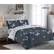 Комплект постельного белья "Бабочки" полуторный 100342-010