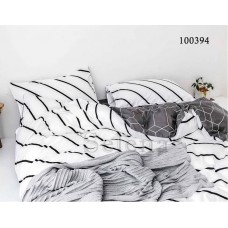 Комплект постельного белья "Полосатый стиль" полуторный 100394-010