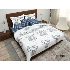 Комплект постельного белья "Листики" двуспальный 100398-020