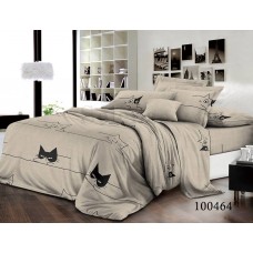 Комплект постельного белья "Кошачий силуэт" двуспальный 100464-020