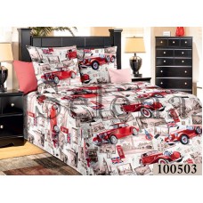 Комплект постельного белья "Ретро" евростандартный 100503-030