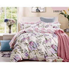 Комплект постельного белья "Нежный букетик" евростандарт 100816-030