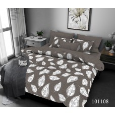Комплект постельного белья "Шоколадные листочки" полуторный 101108-010