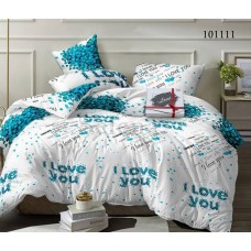 Комплект постельного белья "Любовь" полуторный 101111-010
