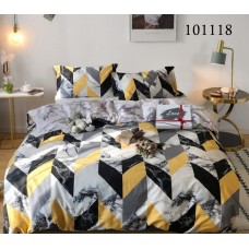 Комплект постельного белья "Мраморный узор" евростандарт 101118-030