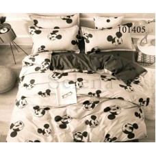 Комплект постельного белья "Микки беж" полуторный 101405-010