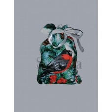 Мешочек "Снегири" ТМ Selena 20*25 700406-212