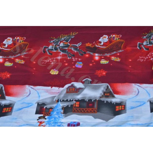 Комплект постельного белья "Новогоднее волшебство" евростандарт 200606-030