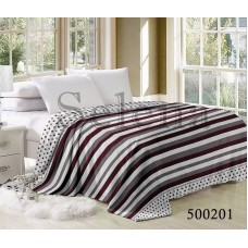 Плед Полоски полуторный 500201