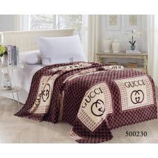 Плед Абстракция браун евростандарт 500230