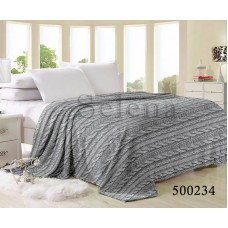 Плед Косичка Gray евростандарт 500234