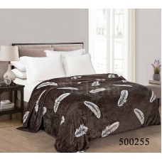 Плед Перышко Brown полуторный 500255-010