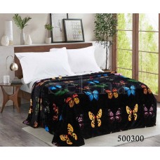 Плед Ночные бабочки полуторный 500301