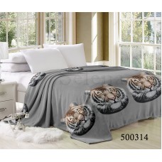 Плед Тигры 2 полуторный 500314-010