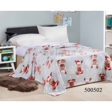 Плед Новогодние шалости полуторный 500502-010