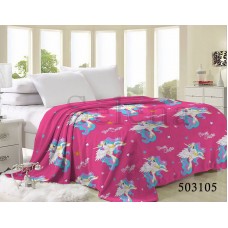 Плед подростковый Единорожки евростандарт 503105