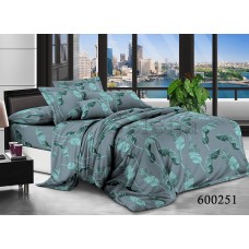 Комплект постельного белья "Зеленая листва" полуторный 600251-010
