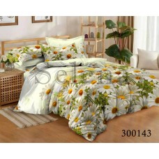 Комплект постільної білизни "Ромашка зелена" сімейний 300143-050
