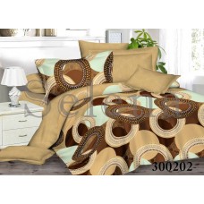 Комплект постільної білизни "Круги" сімейний 300202-050