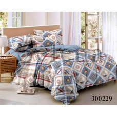 Комплект постільної білизни "Ромбики" сімейний 300229-050