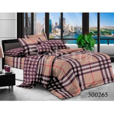 Комплект постільної білизни "Шотландка" сімейний 300265-050