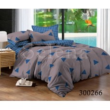 Комплект постільної білизни "Трикутники" сімейний 300266-050
