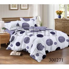 Комплект постільної білизни "Кола фіолетові" сімейний 300271-050