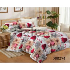 Комплект постільної білизни "Романтичний настрій" сімейний 300274-050