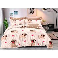 Комплект постільної білизни "Цуценята" сімейний 300323-050