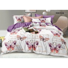 Комплект постільної білизни "Поема метеликів" сімейний 300326-050