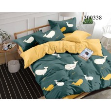 Комплект постільної білизни "Риба-кит" сімейний 300338-050