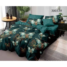 Комплект постельного белья "Бабочки Green” двуспальный 300339-020