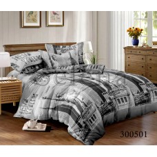 Комплект постільної білизни "Статуя свободи" сімейний 300501-050