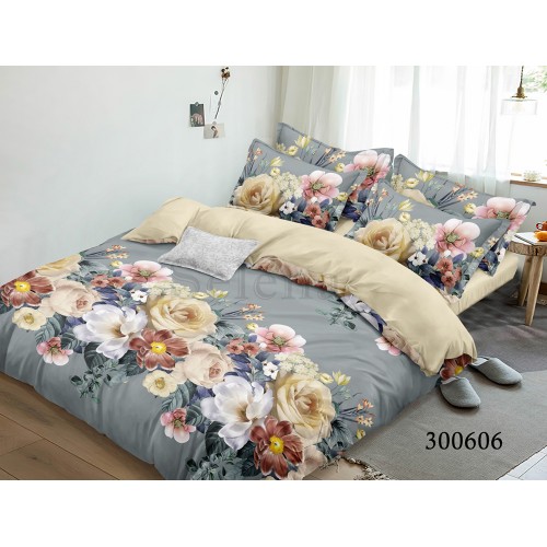 Комплект постельного белья "Букет осени” семейный 300606-050