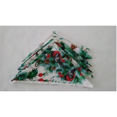 Салфетки "Снегири" ТМ Selena 34*34 - 4 шт 700406-134